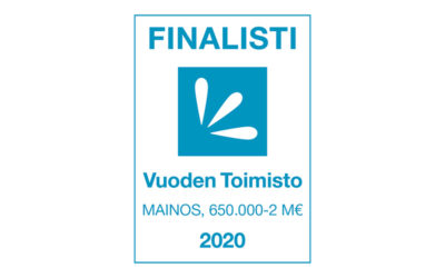 Marvelous Finland Vuoden Toimisto 2020 -finaaliin
